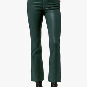 Joe's Jeans The Callie Coated High-Rise Cropped Bootcut Jean - Size 29
